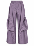 Lavender Sculptural Statement Pants
