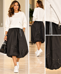 Contemporary Zip-Detail Sweatshirt