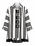 Boldly Striped" Blouse