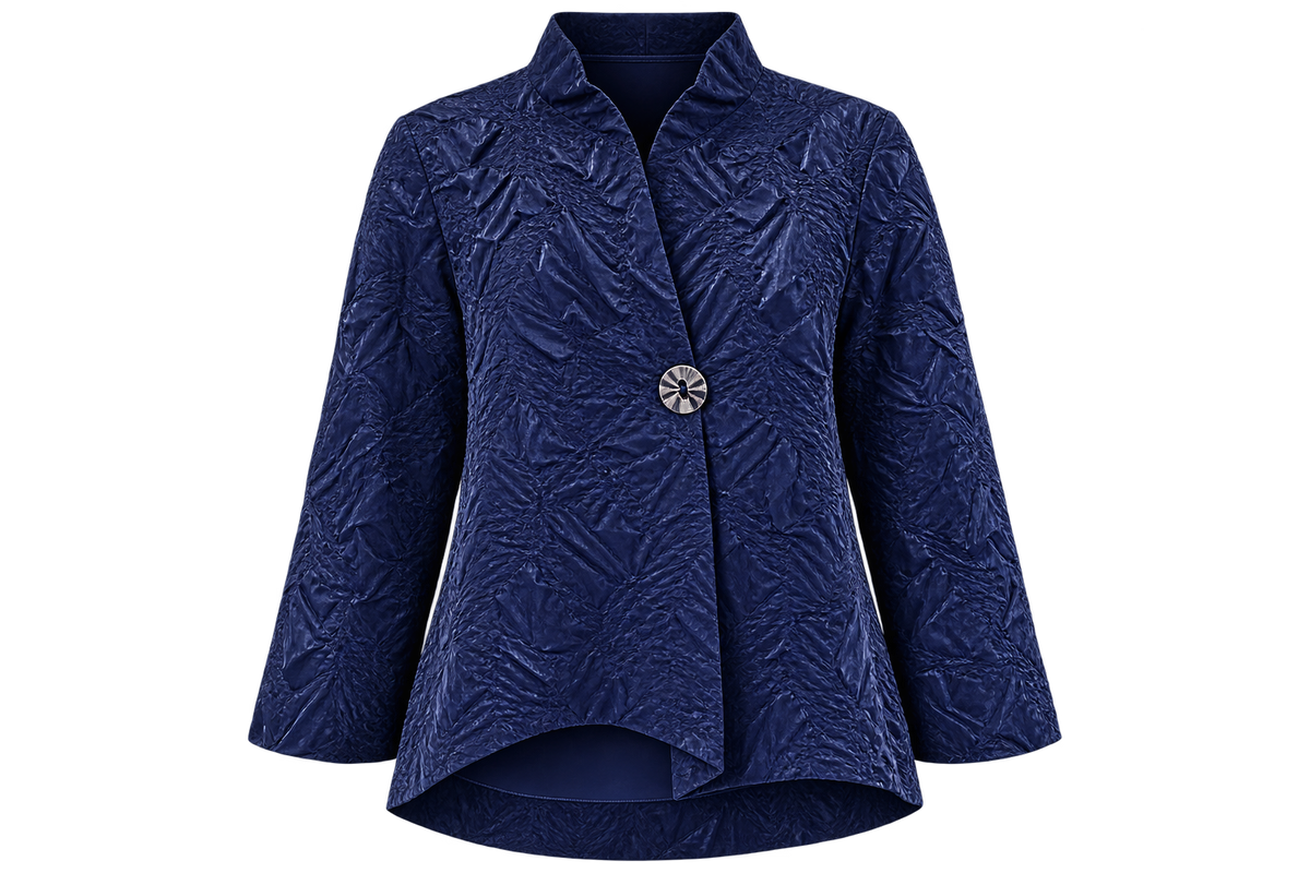 Crinkle Texture Statement Jacket – End of Summer Sale